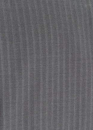 Canali Blue Tonal Pinstriped 100% Wool 3-Button Suit 40L