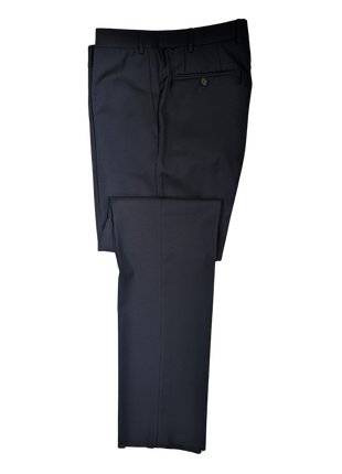 Canali Blue Woven Pattern 100% Wool Suit 40R