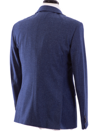 Thumbnail for John Varvatos BLEECKER Blue Two Button Stretch Wool Blend Blazer