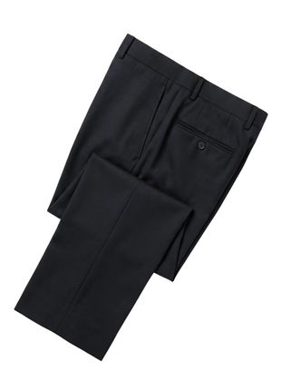 Corneliani Mens Solid Black Fully-Canvassed Shawl Lapel Classic Fit 3-Piece Wool Silk Tuxedo - 36S