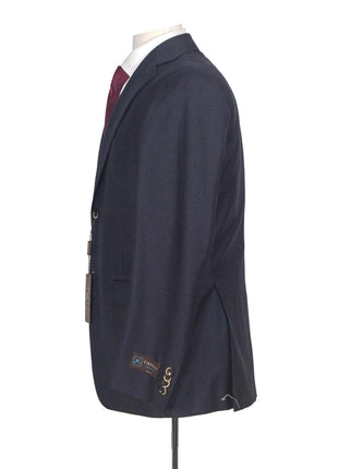 Canali Kei 38R Mens Navy Blue Pinstriped 2 Piece Classic Fit Suit