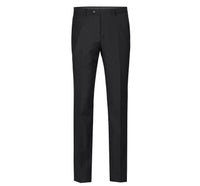 Thumbnail for Men's Regular Fit Flat Front Wool Suit Pant