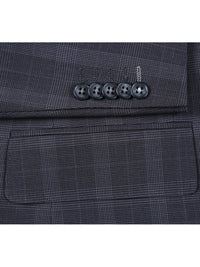 Thumbnail for English Laundry Single Breasted Two Button Checked Notch Lapel Suit