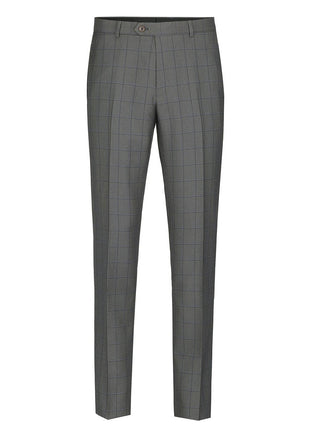 Men's Two Piece Classic Fit Windowpane Check Suit