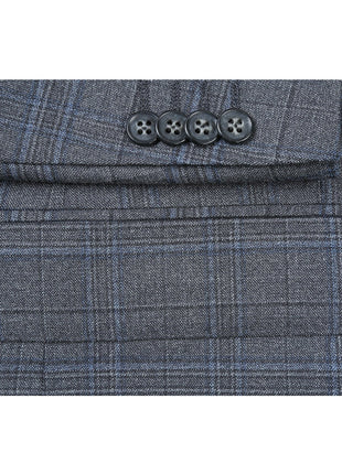 Men's Classic Fit Wool Blend Stretch Suits