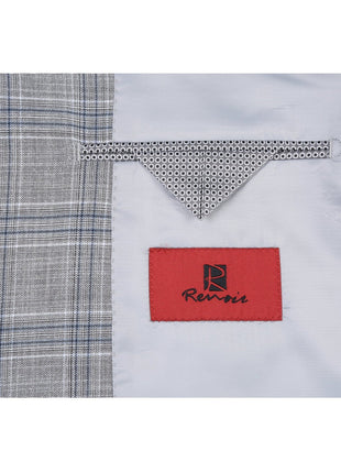 Men's Classic Fit Checked Suits