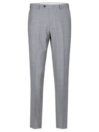 Thumbnail for Men's Regular Fit Flat Front Wool Suit Pant