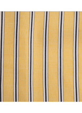 Steven Land Yellow Striped Spread Collar Wrinkle & Shrink Free Cotton Dress Shirt - The Suit Depot