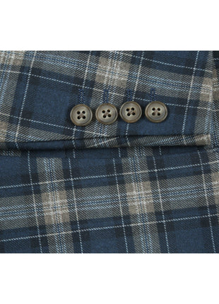 Men's Half Canvas Blazer
