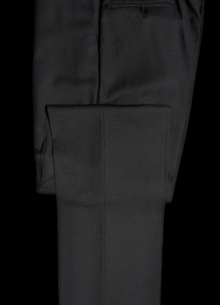 Canali Men's Navy & Black Micro-Weave 100% Wool 2-Button Suit 42L