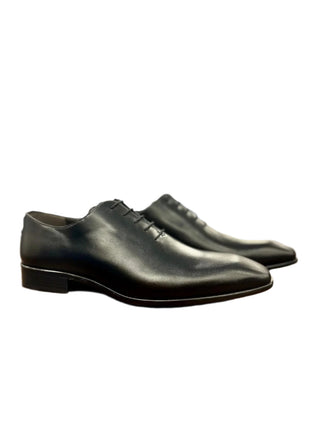 Mezlan Solid Black Lace Up Loafers