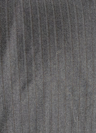 Canali Navy Pinstriped 100% Wool 3-Button Suit 44R