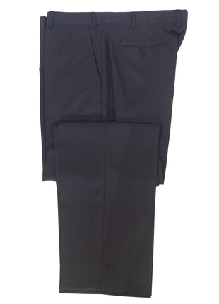Armani Collezioni G Line Navy Striped Slim Fit 2 Piece Wool Suit 42R