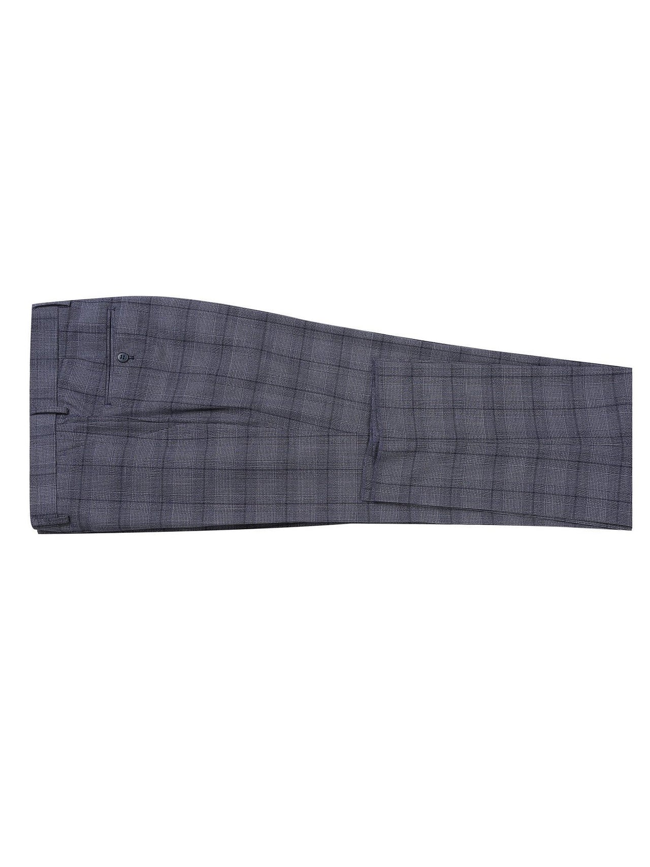 Men's Classic Fit Checked Suits