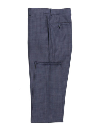 English Laundry Slim Fit Two Button Gray Wool Peak Lapel Suit