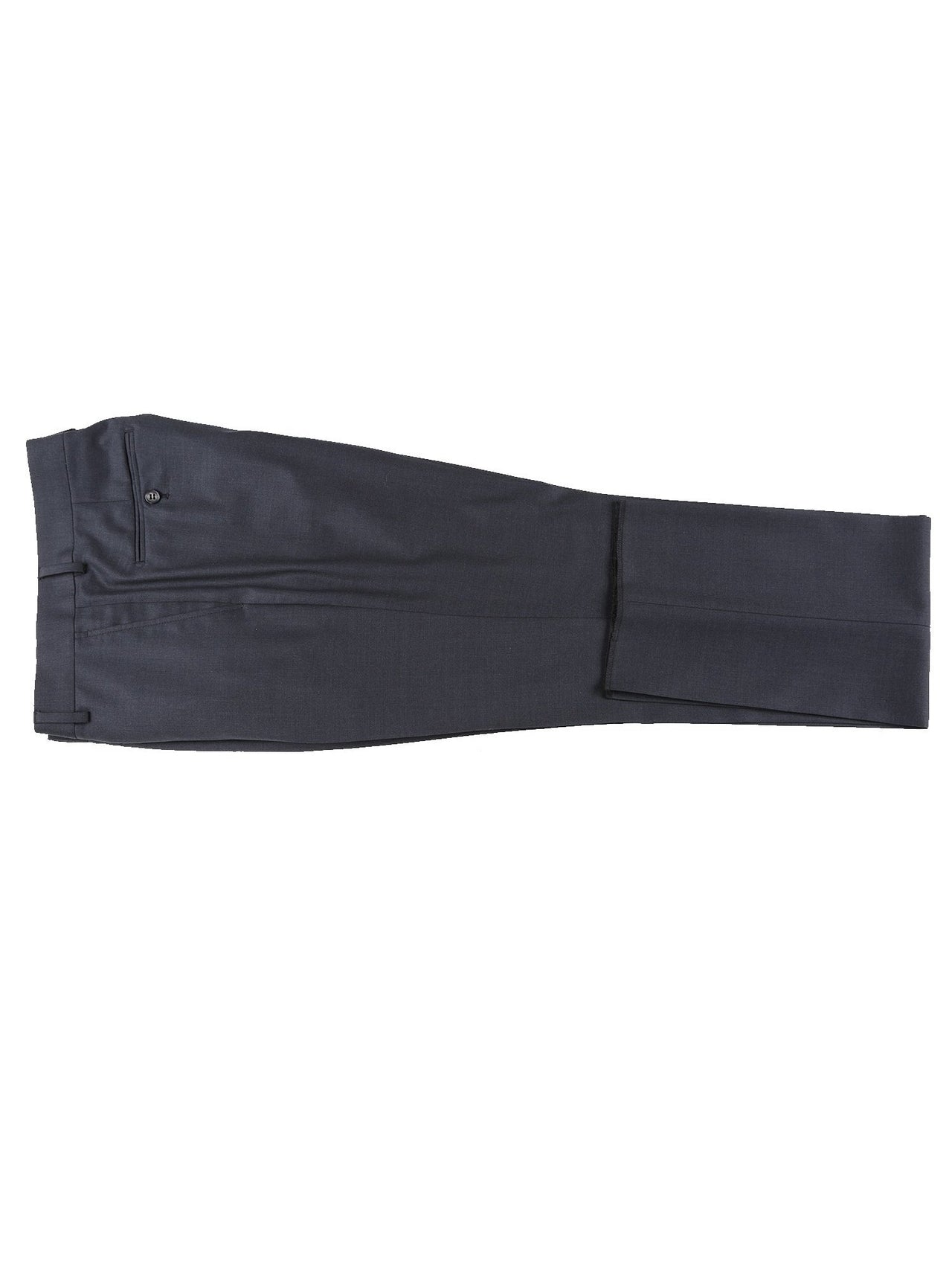 Men's Charcoal Half-Canvas Suit