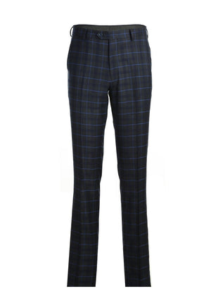 Men's Slim Fit Checked Suits