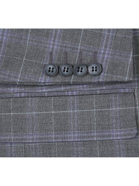 Thumbnail for Men's Classic Fit Checked Suits