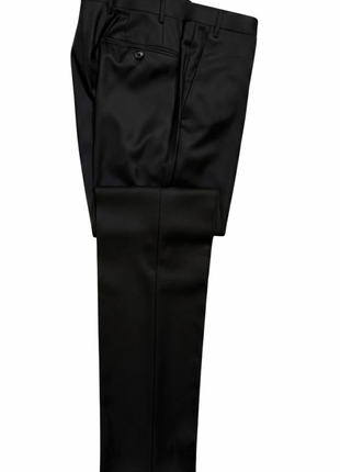 Corneliani Mens Black Textured Fully-Canvassed Shawl Lapel Classic Fit 3-Piece Wool Suit - 38S - The Suit Depot