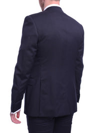 Thumbnail for Canali Mens Navy 38R Drop 7  Slim Fit 100% Wool 2 Piece Suit