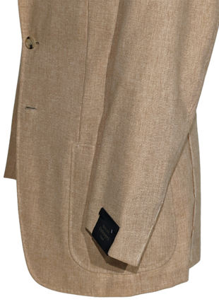 Sartoria Partenopea Men's Peach Birdseye Wool Blend Sport Coat 40R