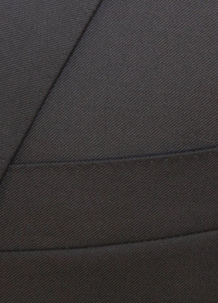 Canali 1934 Mens Solid Black 38R Drop 4 100% Wool 2 Piece Suit