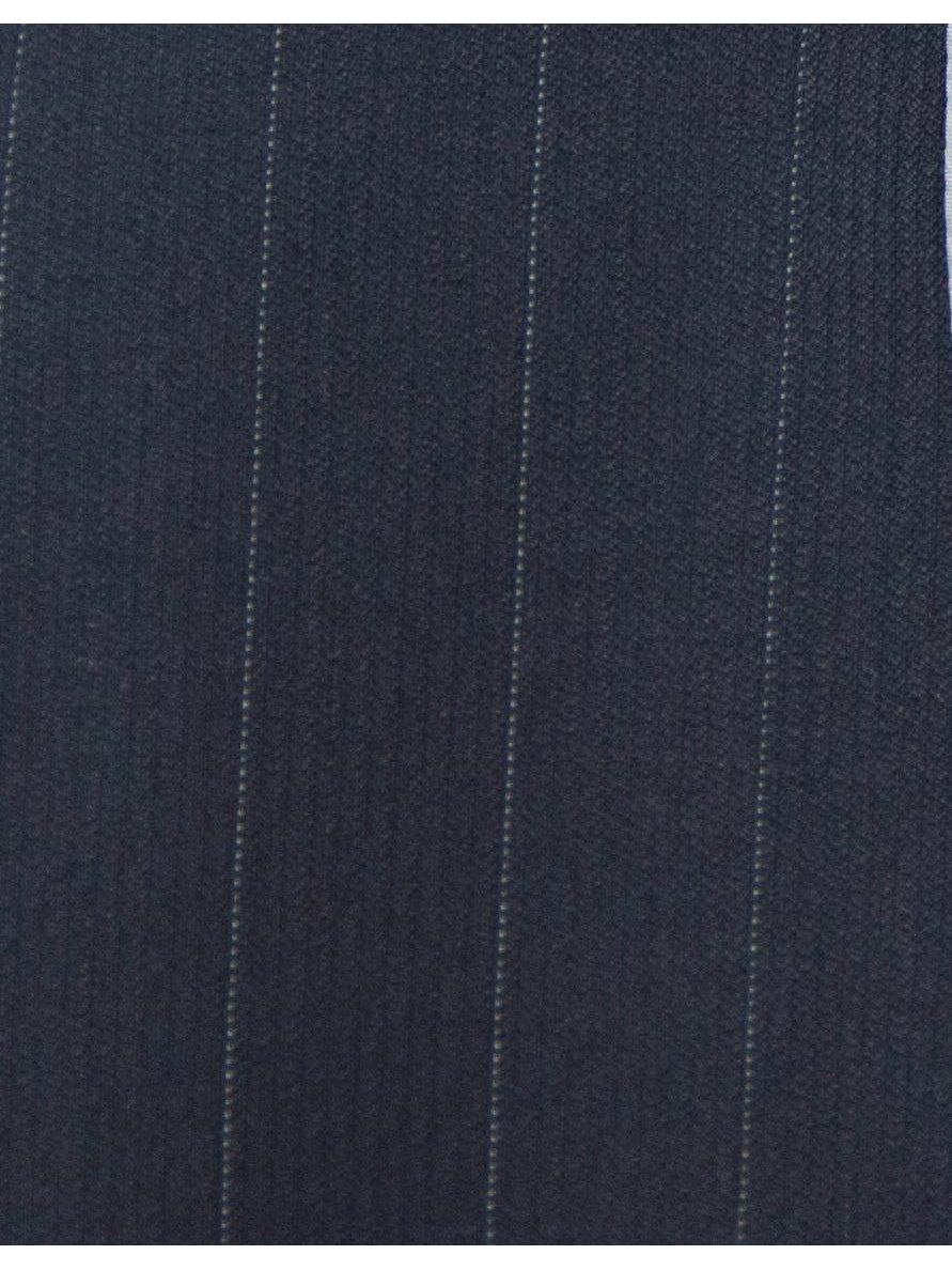 Armani Collezioni Men's 42L Black Pinstripe 100% Wool Slim Fit 2