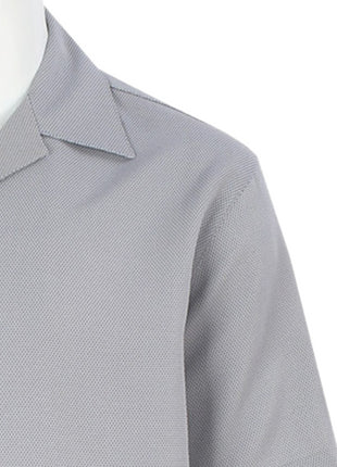 Apollo King Royal Diamond Mens Grey Birdseye 2 Piece Short Sleeve Walking Suit