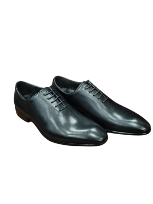 Salo Mens Black Oxford Lace-up Leather Dress Shoes Salo Mens Black Oxford Lace-up Leather Dress Shoes