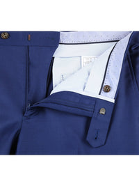 Thumbnail for Men's Blue Half-Canvas Suit