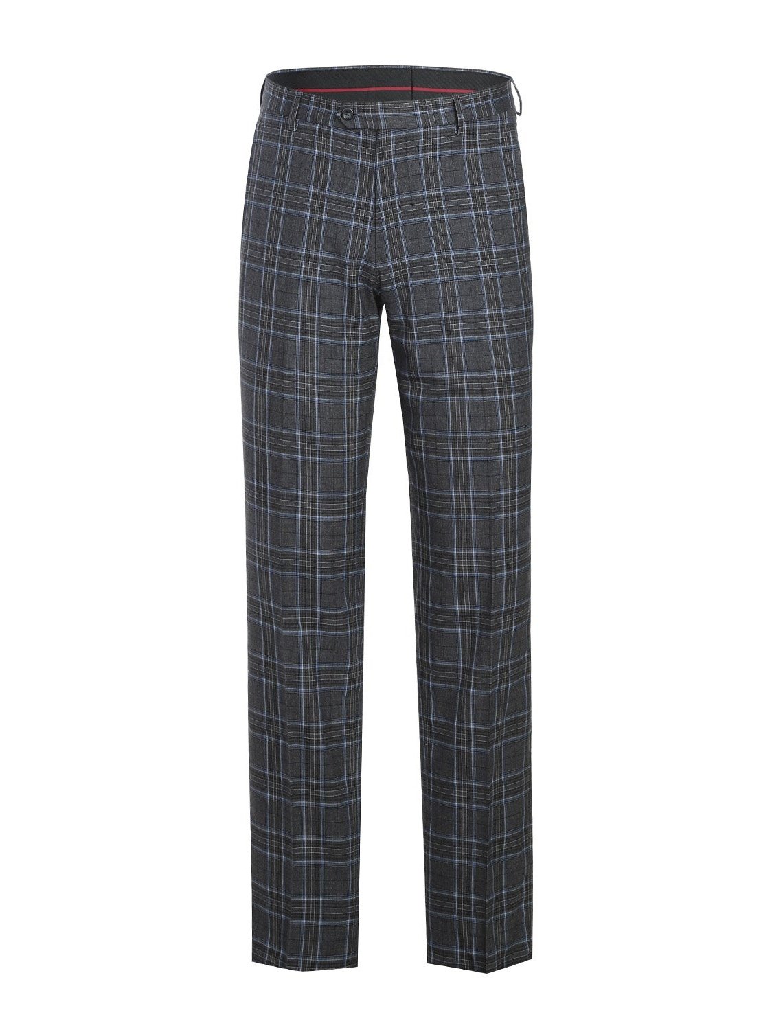 Men&#39;s Slim Fit Checked Suits