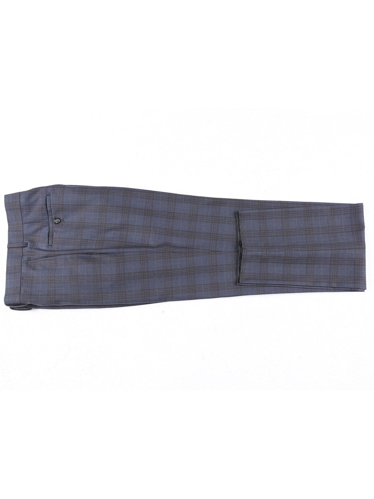 English Laundry Slim Fit Check Notch Lapel Suit