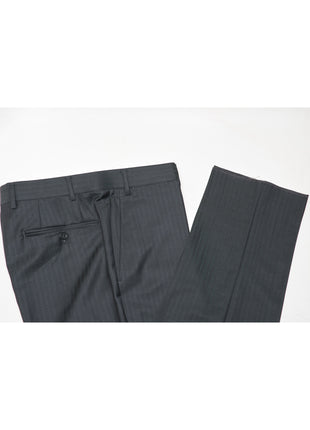 Canali 1934 Mens Gray Striped 44R Drop 6 Wool 2 Piece Suit