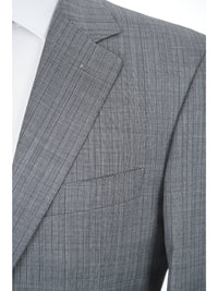 Thumbnail for Canali 1934 Mens Gray Striped 44R Drop 7 100% Wool 2 Button 2 Piece Suit