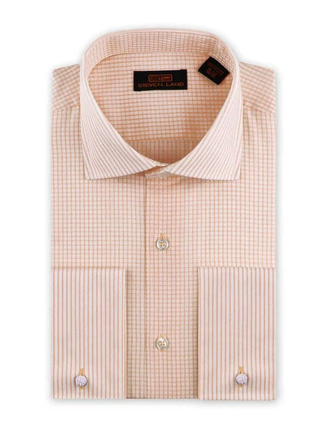 peach mens dress shirt New Fashion Dress Shirt (Dusty Peach Pink) Ace of Diamond