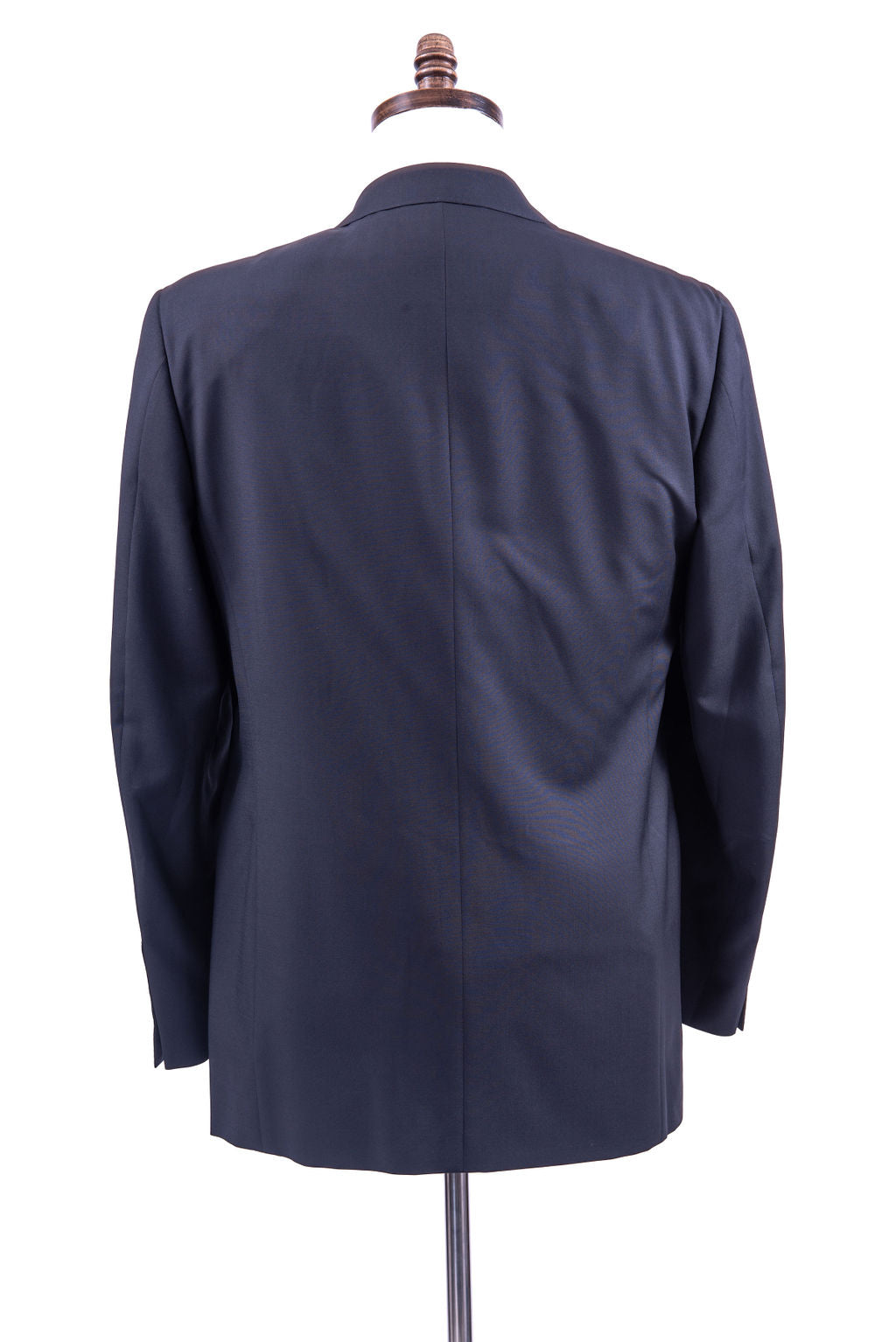 Canali 1934 Mens Navy Blue 42R Drop 7 Wool Tuxedo Suit With Satin Peak Lapels
