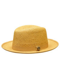 Thumbnail for Mens The Empire Bone Tan Straw Hat