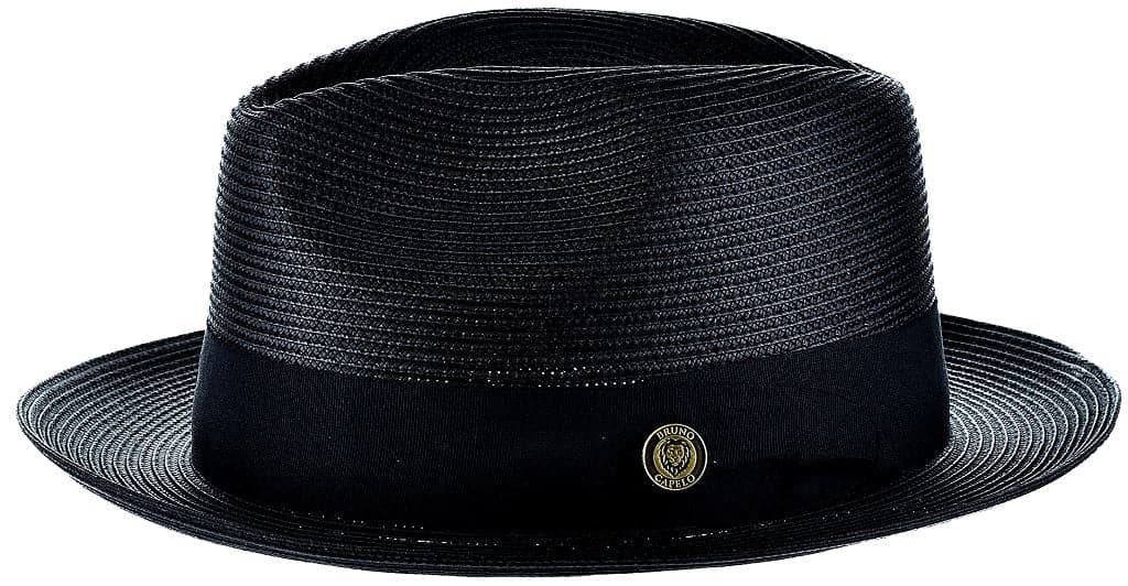 Mens The Francesco Black Straw Hat