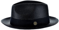 Thumbnail for Mens The Francesco Black Straw Hat