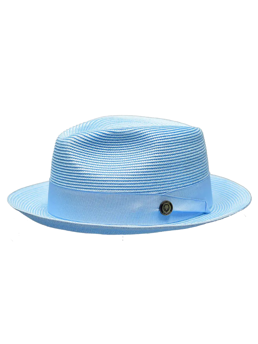 Mens The Francesco Light Blue Straw Hat