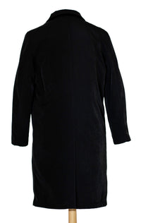 Thumbnail for Hart Schaffner Marx Black Single Breasted Full Length Hooded Raincoat