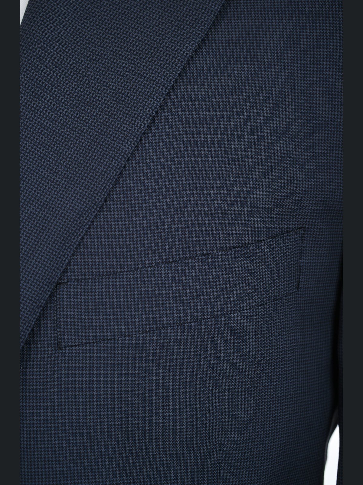 Canali 1934 Mens Blue Check 44L Drop 7 100% Wool 2 Piece Suit