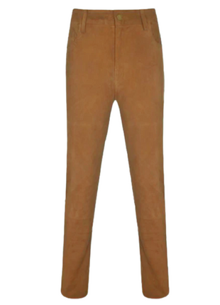 Premium Solid Suede Jean Style Pants