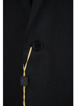Canali 1934 Mens Solid Charcoal Gray 44L Drop 7 100% Wool 2 Piece Suit
