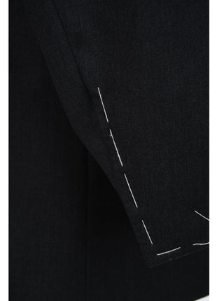 Canali 1934 Mens Solid Charcoal Gray 44L Drop 7 100% Wool 2 Piece Suit