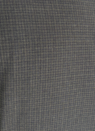 Canali Men's Gray & Blue Microcheck 100% Wool Suit 38R