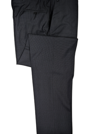 Canali Men's Blue Microcheck 100% Wool Suit 44L
