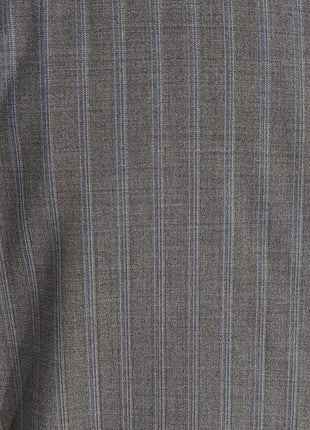 Canali Men's Blue Pinstripe 100% Wool Suit 46R