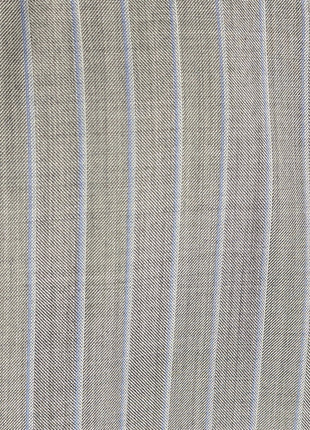 Canali Light Gray Pinstripe 100% Wool Suit 48S