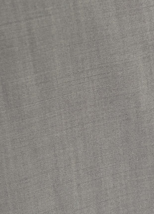 Canali Solid Gray 100% Wool Suit 42S